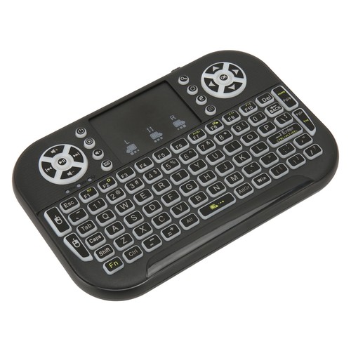 Backlit mini keyboard with - backlit,