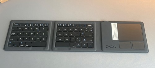 Zagg tri fold keyboard with - tri-fold,