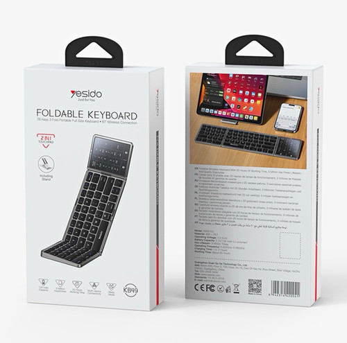 Yesido kb49 foldable bluetooth - kb49,