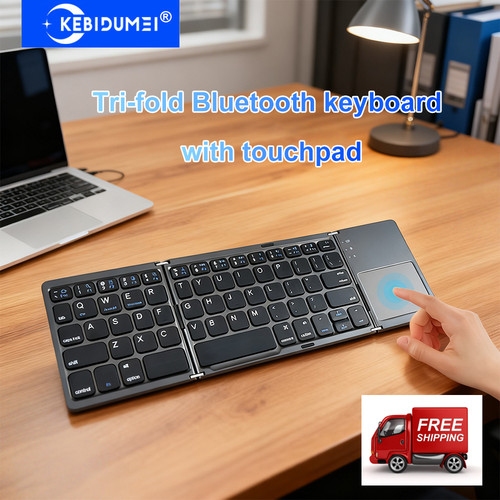 Tri fold bluetooth keyboard - tri-fold,
