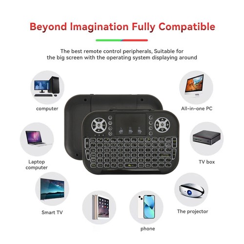 Wireless backlit keyboard - wireless, with