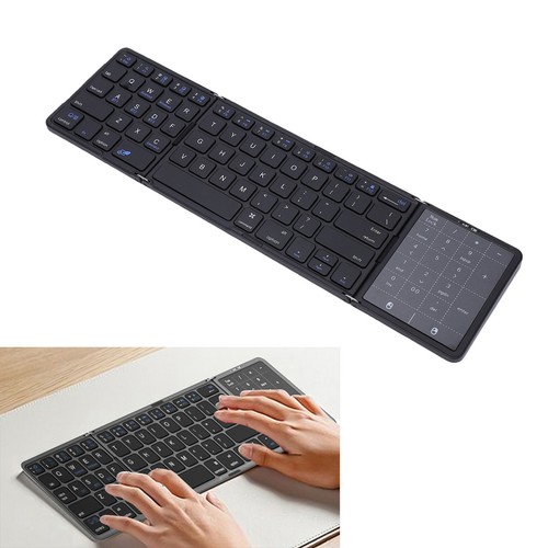 Tri fold bluetooth keyboard - bluetooth, w/